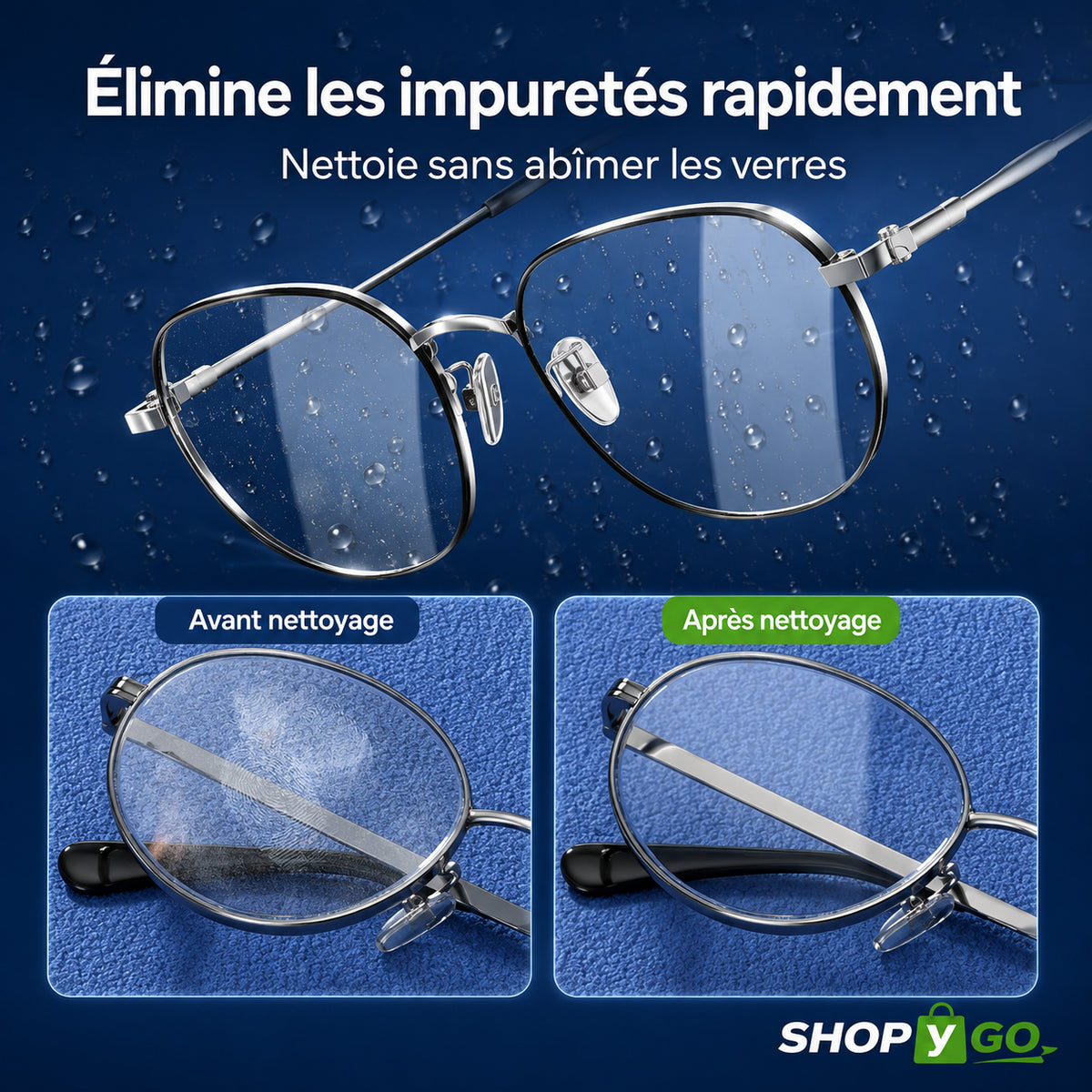 Nettoyeur à Ultrasons 450 ml Bijoux, Lunettes & Petits Accessoires