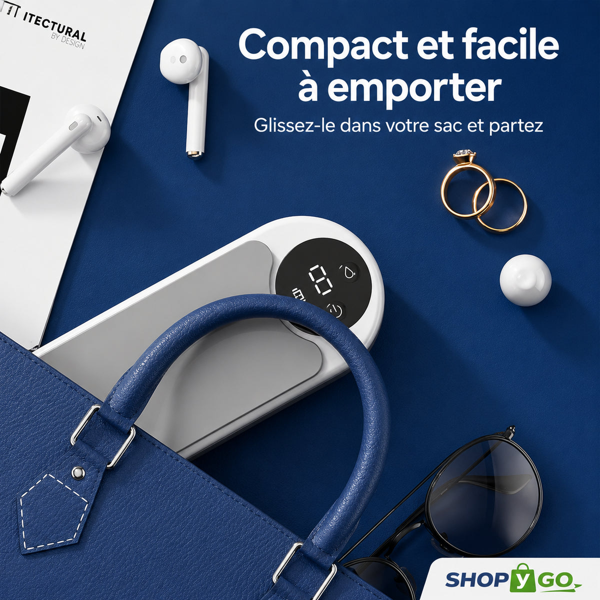 Nettoyeur à Ultrasons 450 ml Bijoux, Lunettes & Petits Accessoires