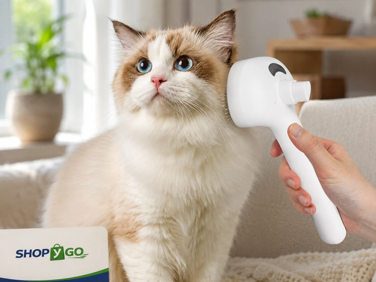 Brosse Brumisateur Rechargeable pour Chiens & Chats – Toilettage & Démêlage