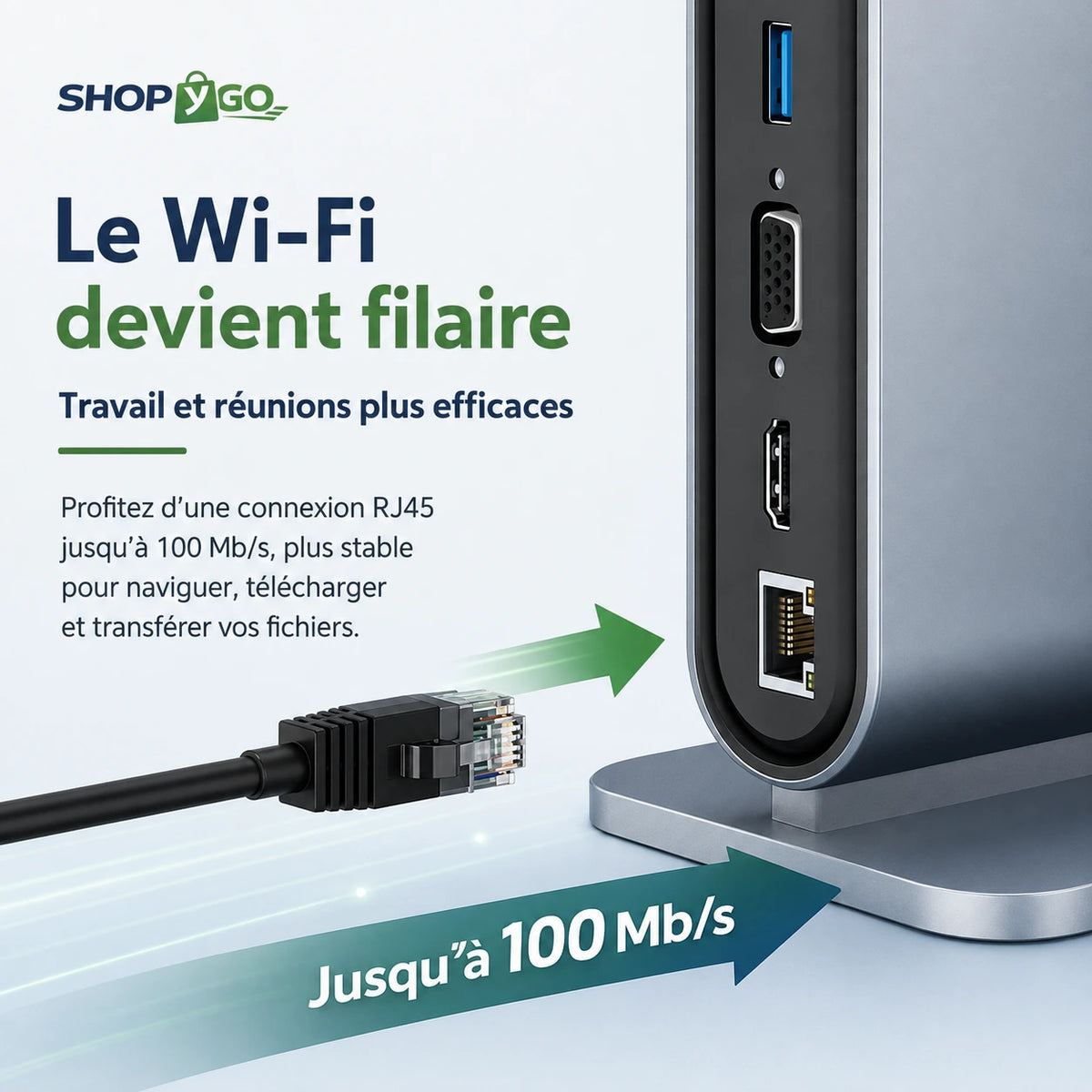Hub USB-C Multiport – HDMI, USB, PD & Lecteurs de Cartes selon Version